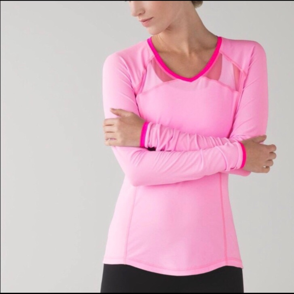 EUC Rare LuLulemon Pace Pusher Long Sleeve
